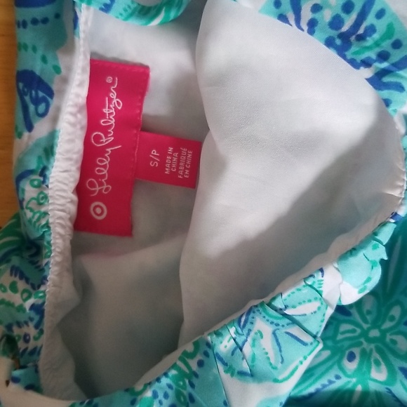 Lilly Pulitzer For Target Sea Urchin Ruffle Blue Seashell Dress - Picture 6 of 14